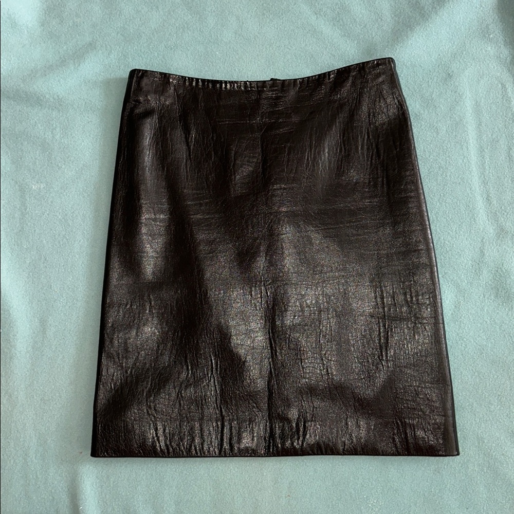 Ann Demeulemeester leather skirt - Picture 9 of 11